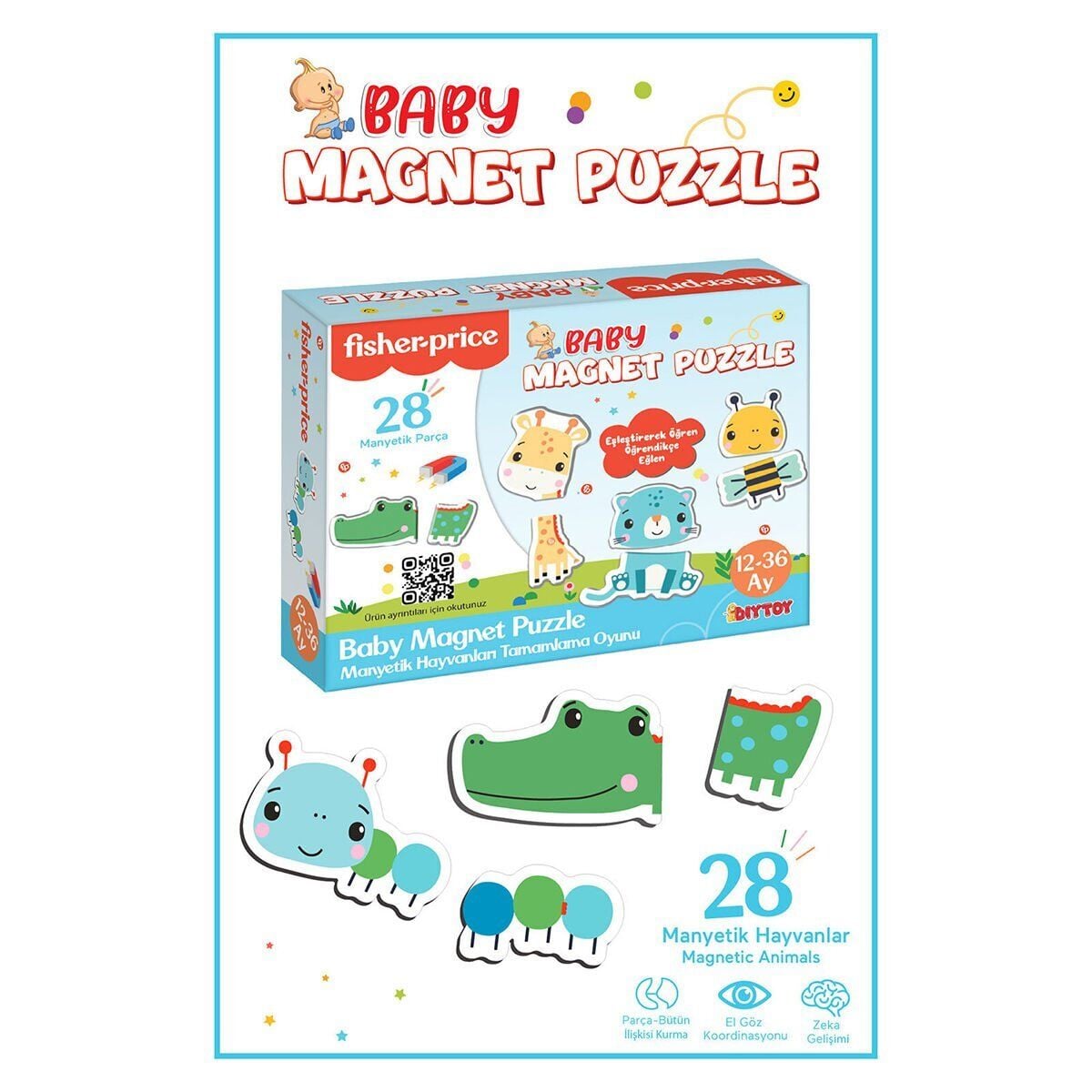 Fp2939 Fisher Price Magnet Puzzle