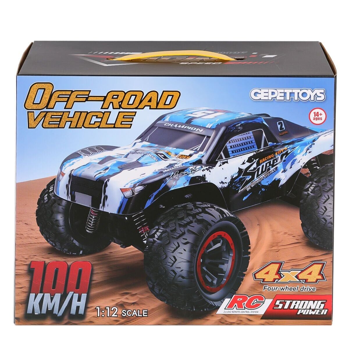 Aj22-19 Kumandalı 1:12 100Km/H Off Road Araba 4X4