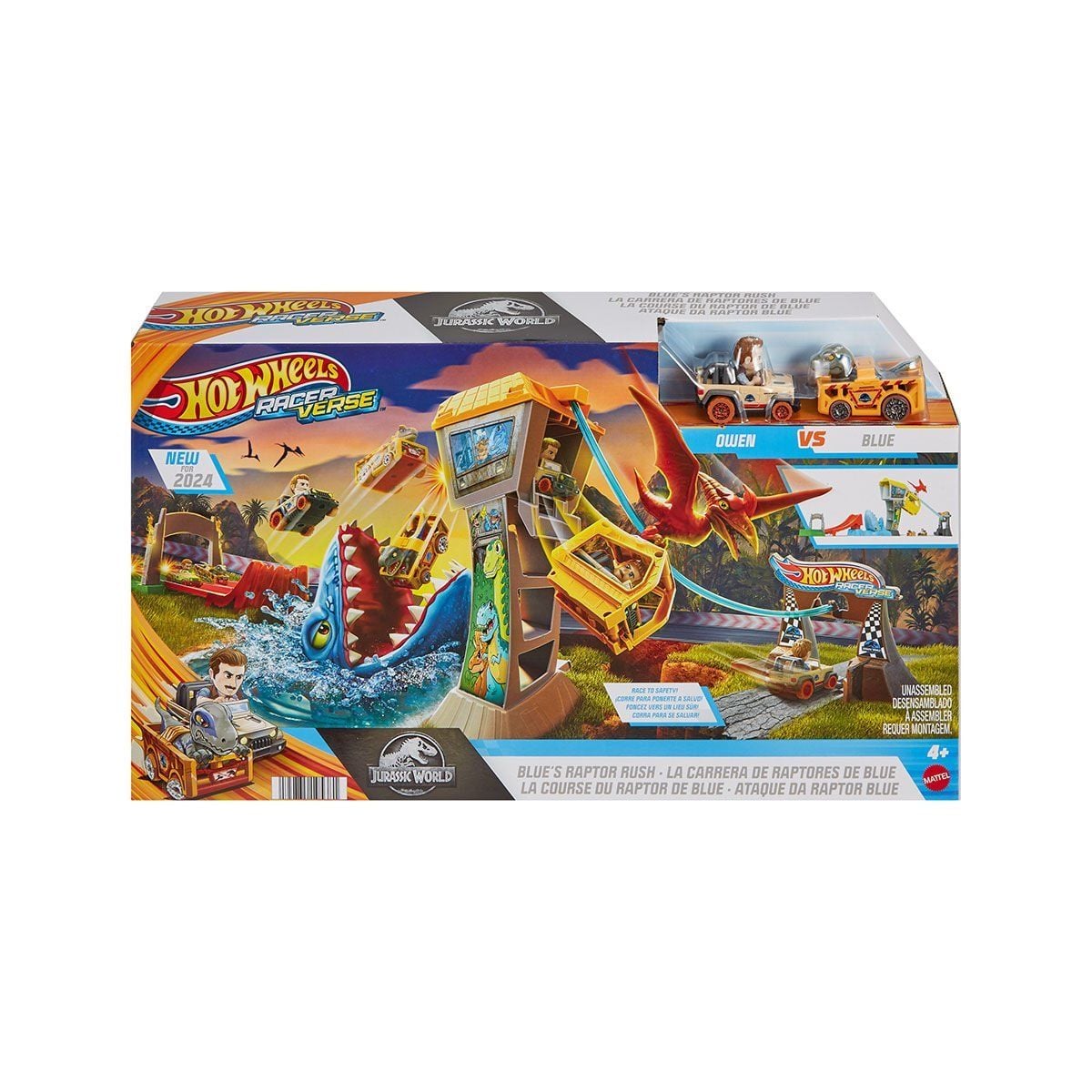 Htp12 Hot Wheels Racerverse Jurassic Pist Seti