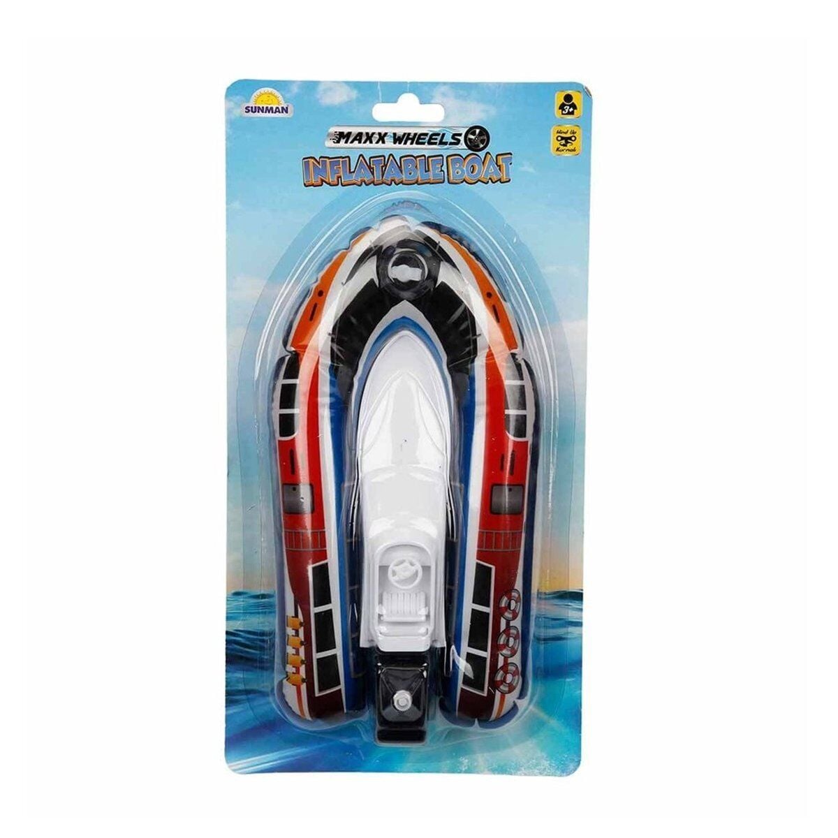 02550 Maxx Wheels Şişirilebilen Kurmalı Bot 26 Cm.