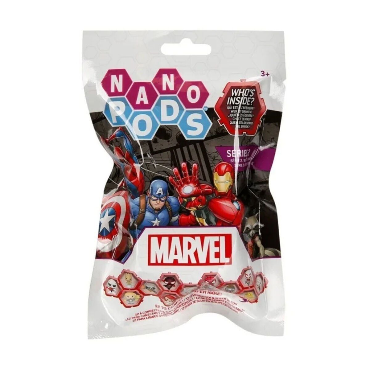 2853 Sun-Wst-Fi̇gür S Man Nano Pods Spider Verse Sürpri̇z Paket Sman 24D