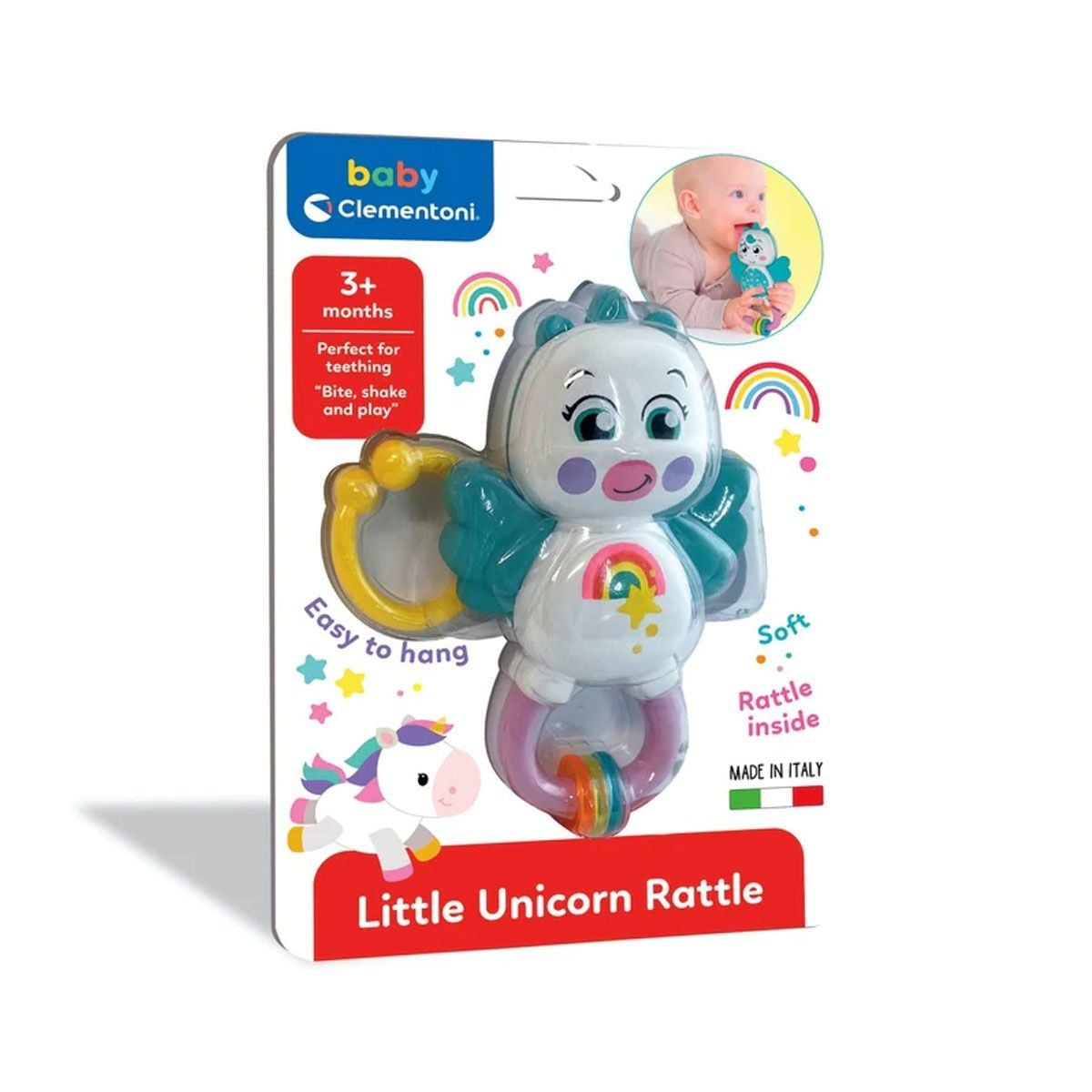 17778 Sevimli Unicorn Çıngırak