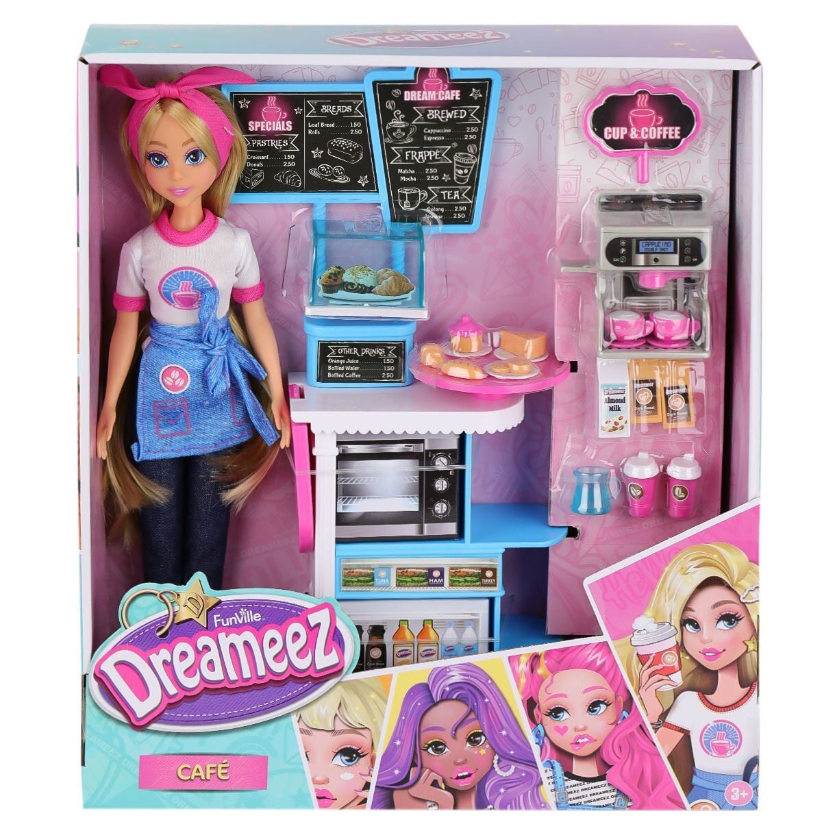 2081002 Dreameez Bebek Ve Cafe Oyun Seti-Sunman