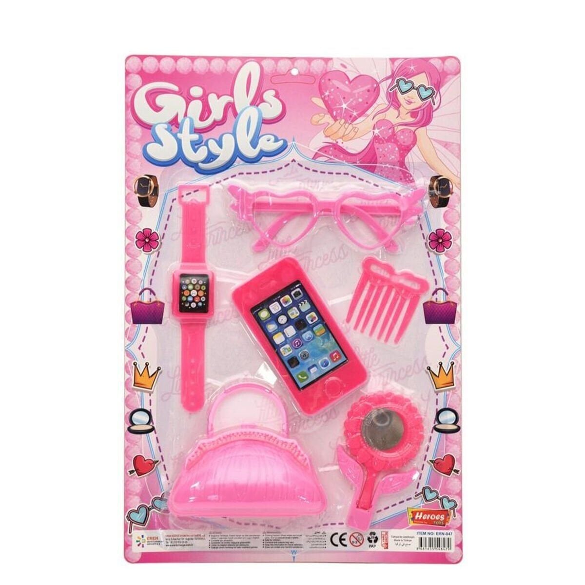 Ern-847 Kartelali Telefonlu Güzelli̇k Set