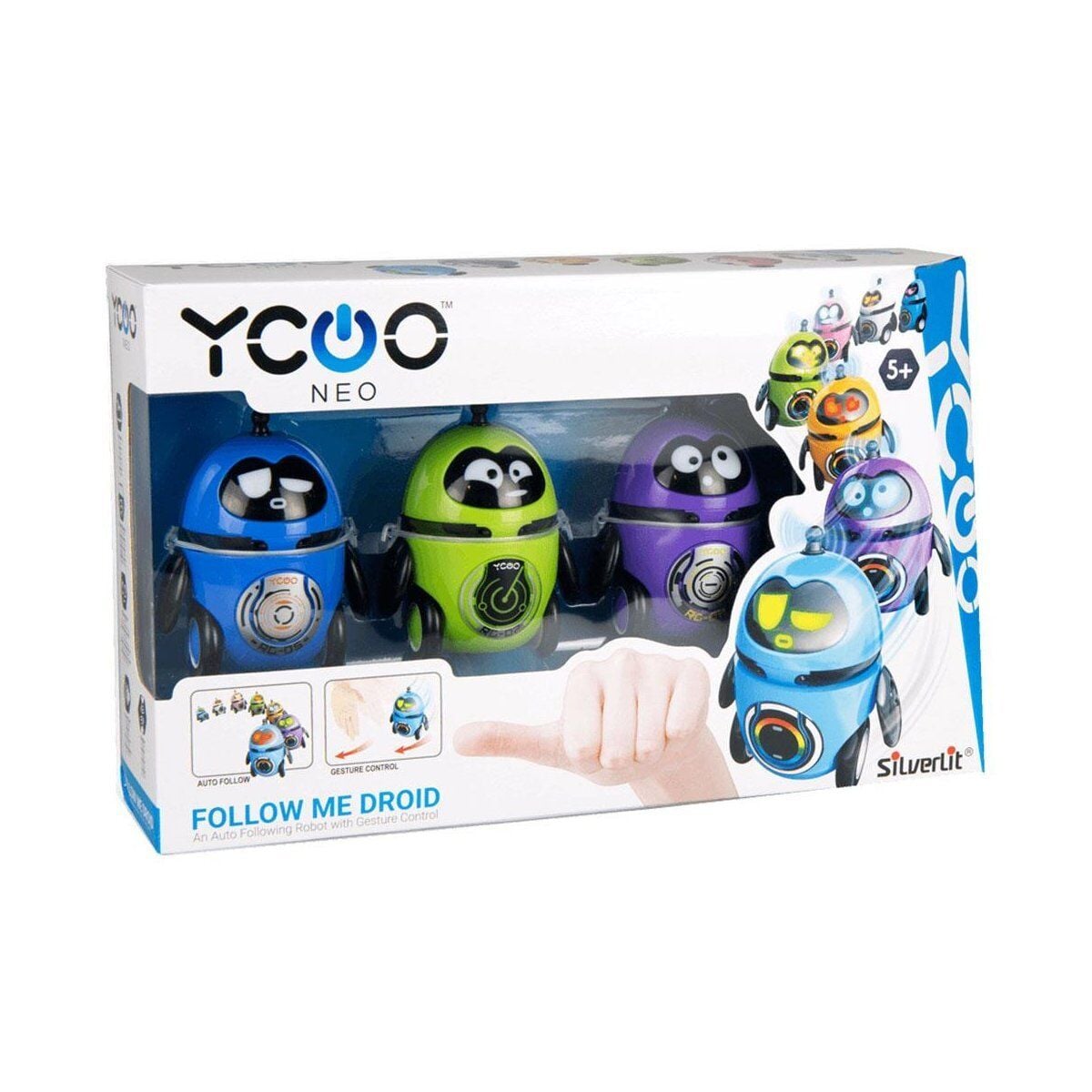 Sil/88582 Silverlit Follow Me Droid 3Lü Set