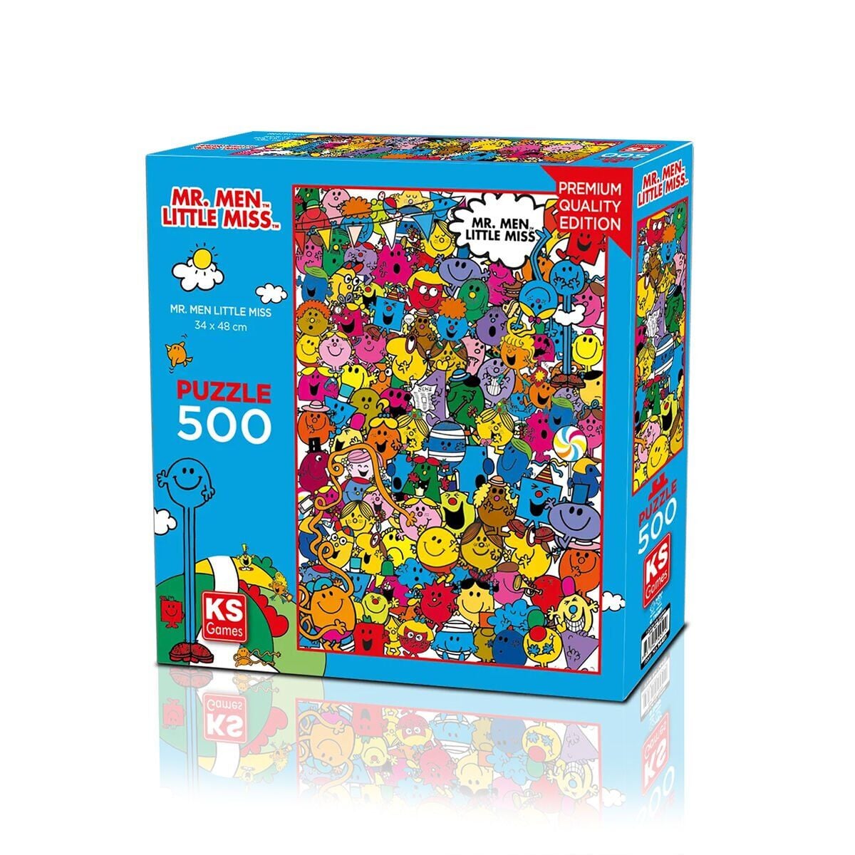 14451 Puzzle 500 Mr Men Li̇sansli 500 Parça Yeti̇şki̇n Puzzle