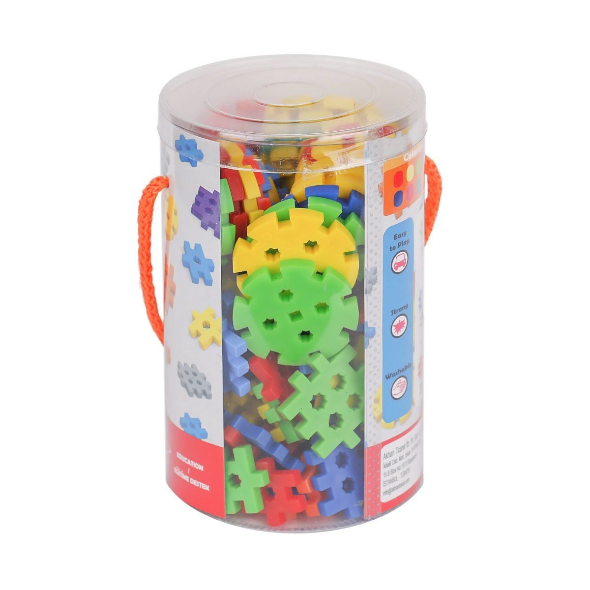 Sb2404 Sisbro Smart Bricks Waffle 120 Parça