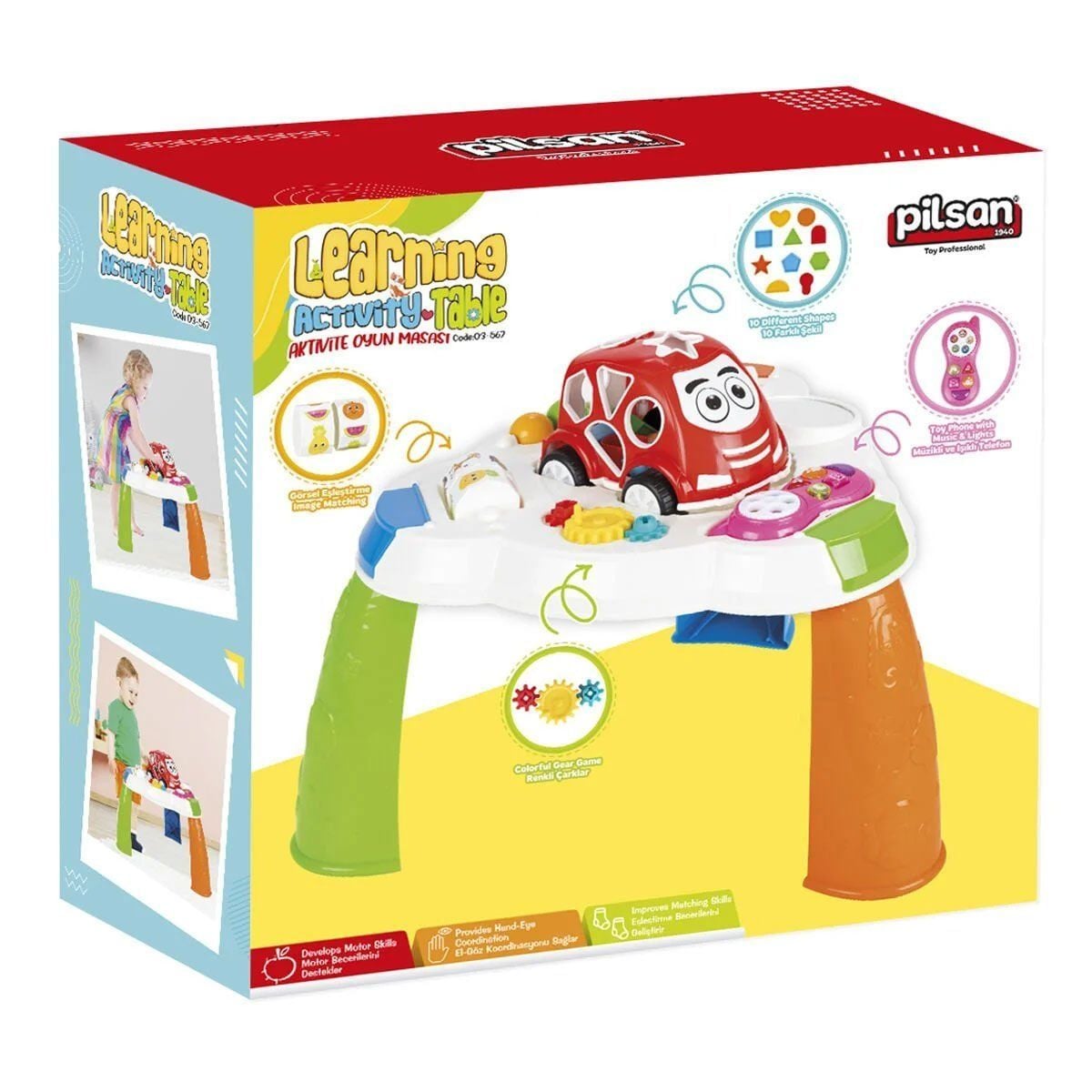 03 567 Aktivite Oyun Masası