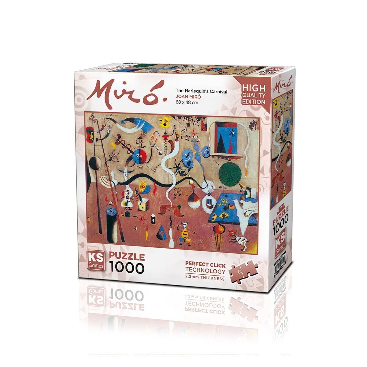 20661 Puzzle 1000 Carni̇val Of Harlequi̇n Joan Mi̇ro