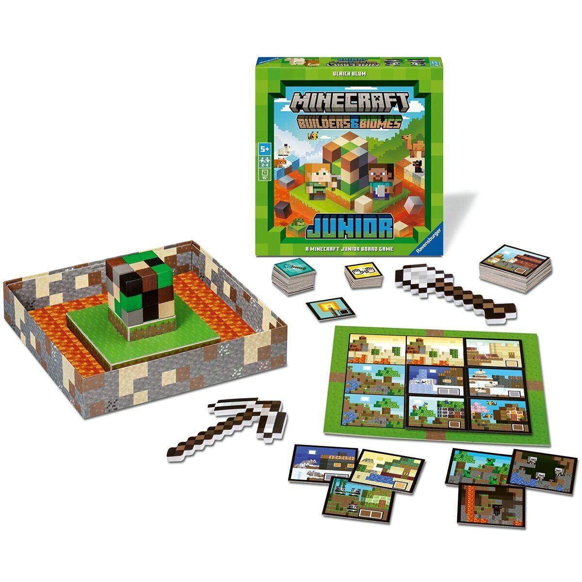247509 Ravensburger- Minecraft Junior Kutu Oyunu