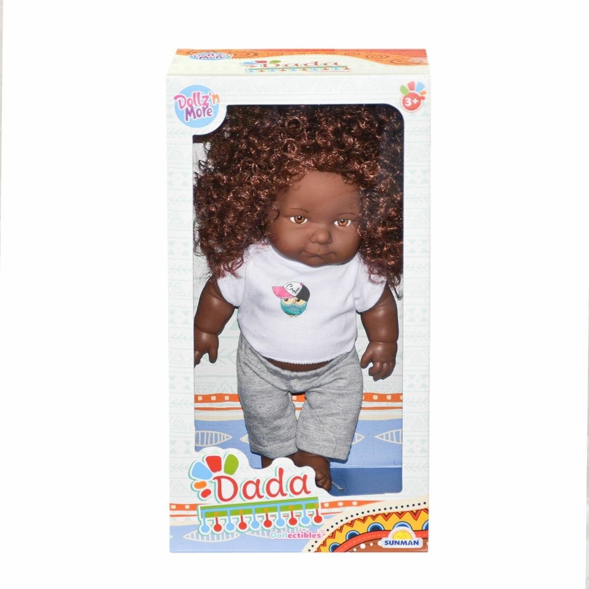 3530 Dada Et Bebek Saçlı 35 Cm-Sunman