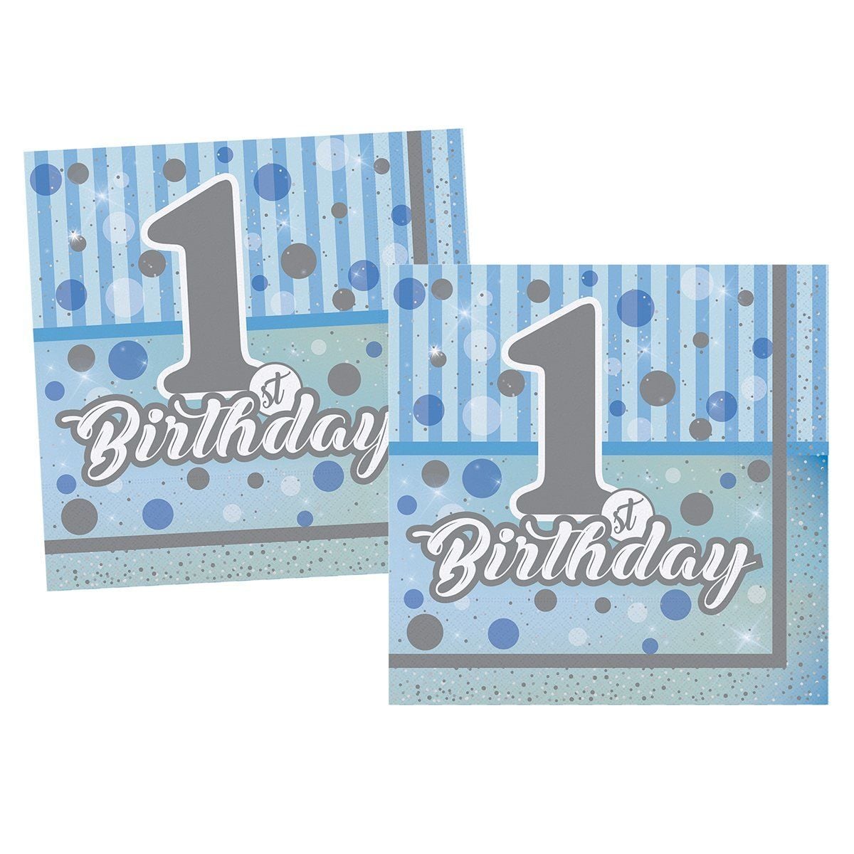 Thb5121 First Bithday Erkek, 16 Adet Peçete, 33X33Cm /Bmp1310Thb5121