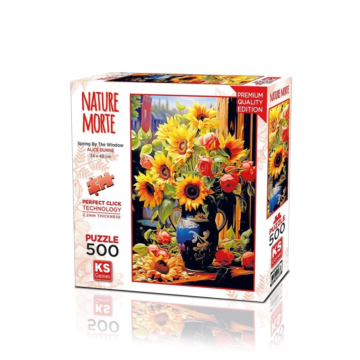 20087 Puzzle 500 Sori̇ng By The Wi̇ndow