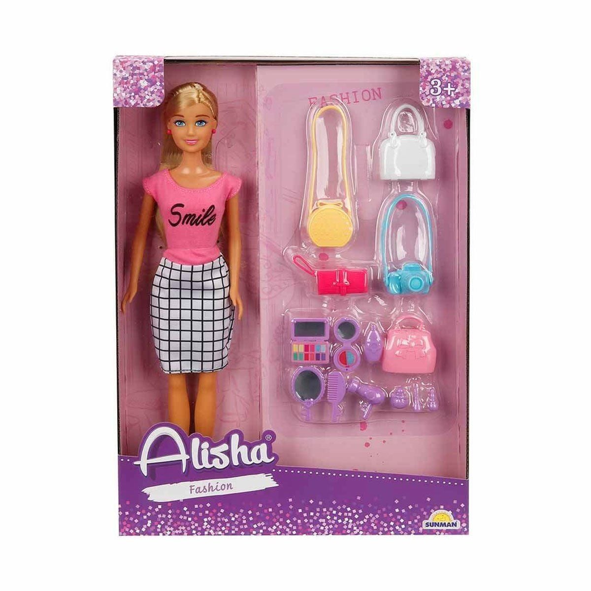 3392 Alisha Fashion Aksesuar Set 29 Cm-Sunman