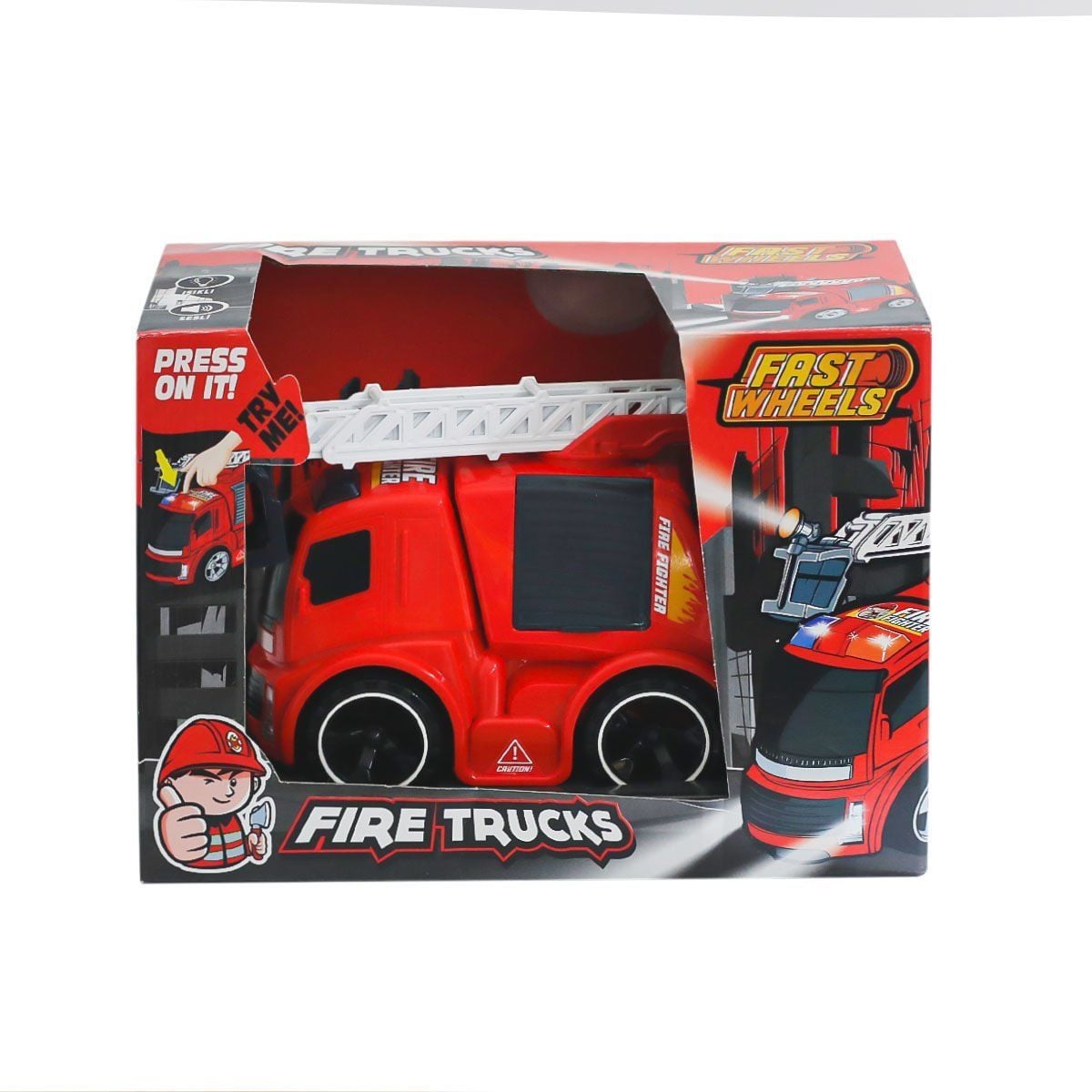Er-243 Fast Wheels İtfaiye Kamyonu-Erdem Oyuncak