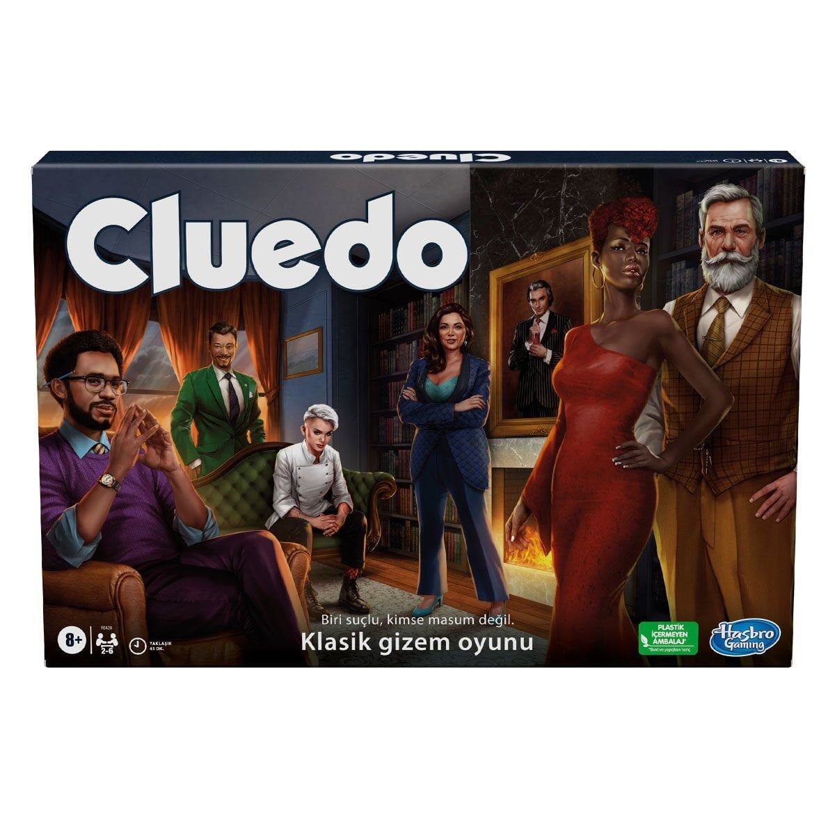 F6420 Hasbro Gaming- Cluedo +8 Yaş