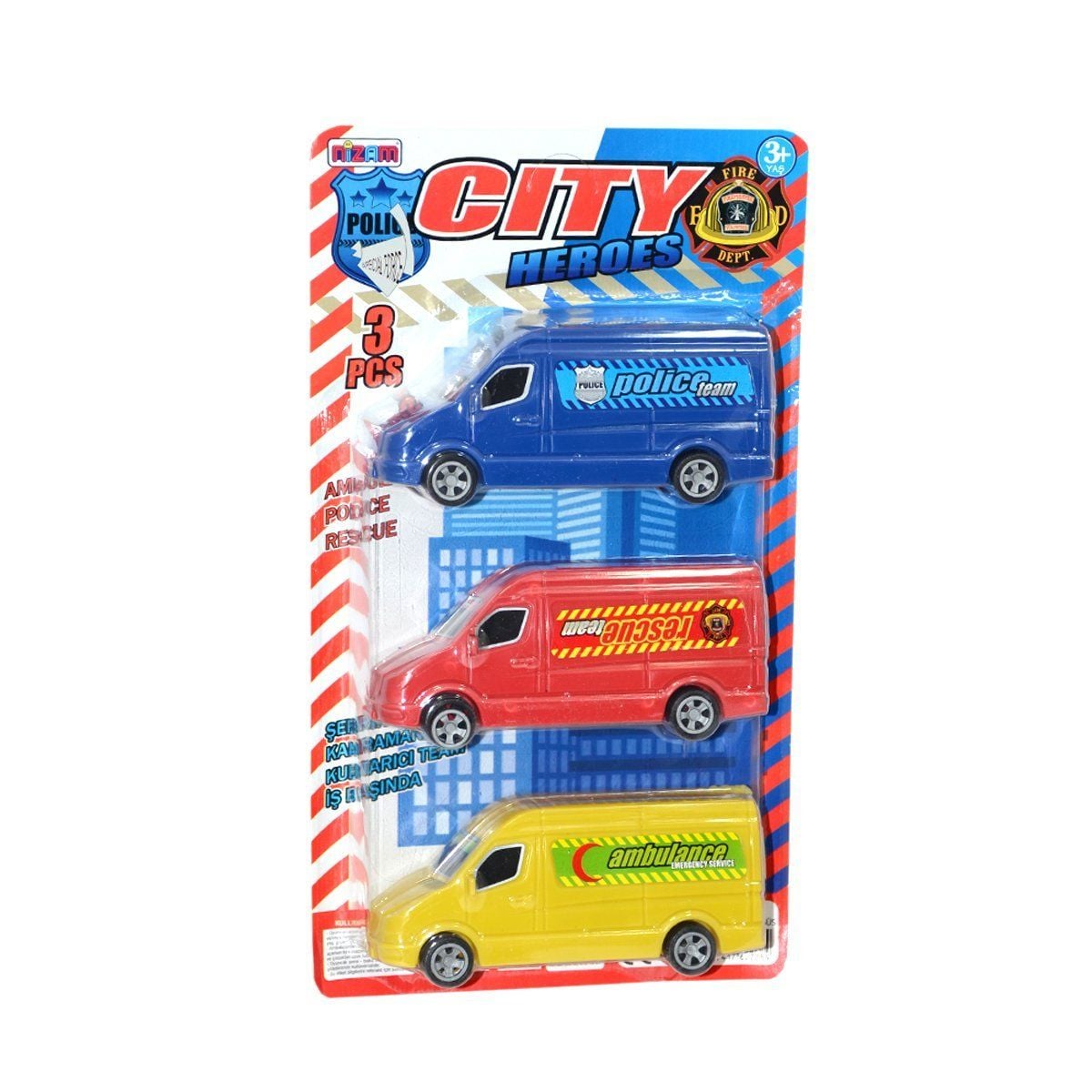 Nzm-268 Nizam, 3'Lü Minibüs (Ambulans,Polis,İtfaiye)
