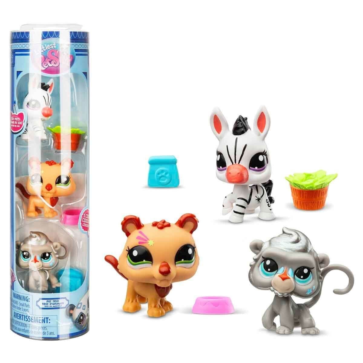0621 Littlest Pet Shop- Minişler 3’Lü Figür Seti S2