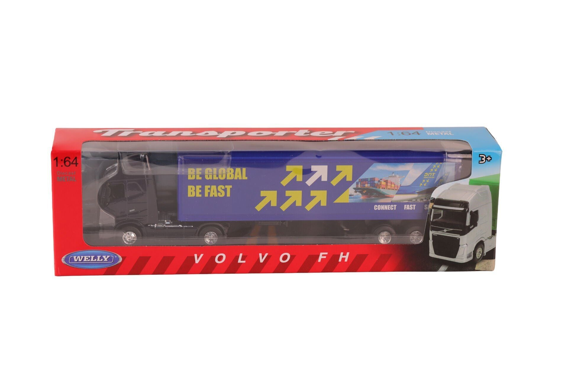 68051Ss1-F-Gw Welly 1 64 Volvo Fh 48