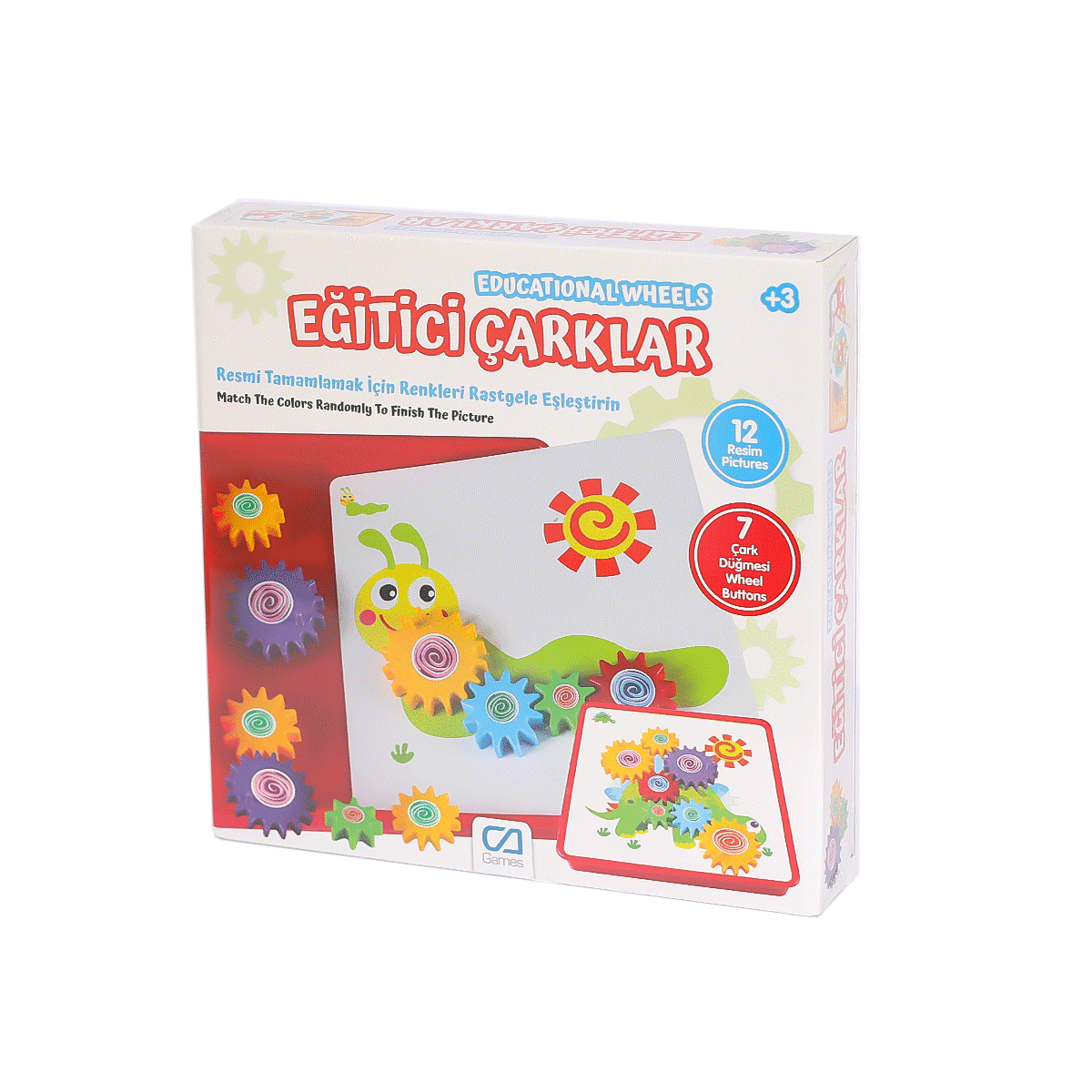 Capls-6016 Eğitici Çarklar-Ca Games