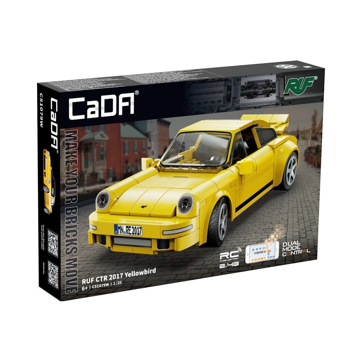 C51079W Cada Ruf Ctr 2017 Yellowbird Blok Seti 222 Parça-Vagon Life