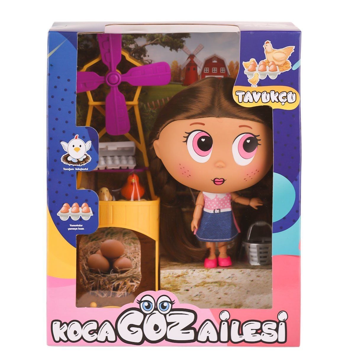 Bld295 Koca Göz Ailesi Tavukçu-Birliktoys