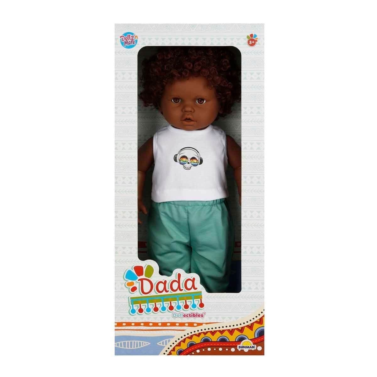1060091 Dada Kıvırcık Saçlı Bebek 60 Cm-Sunman
