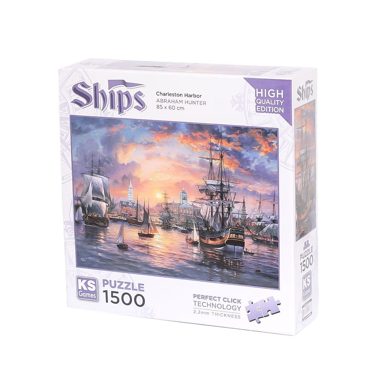 22026 Charleston Harbor 1500 Parça-Ks Puzzle