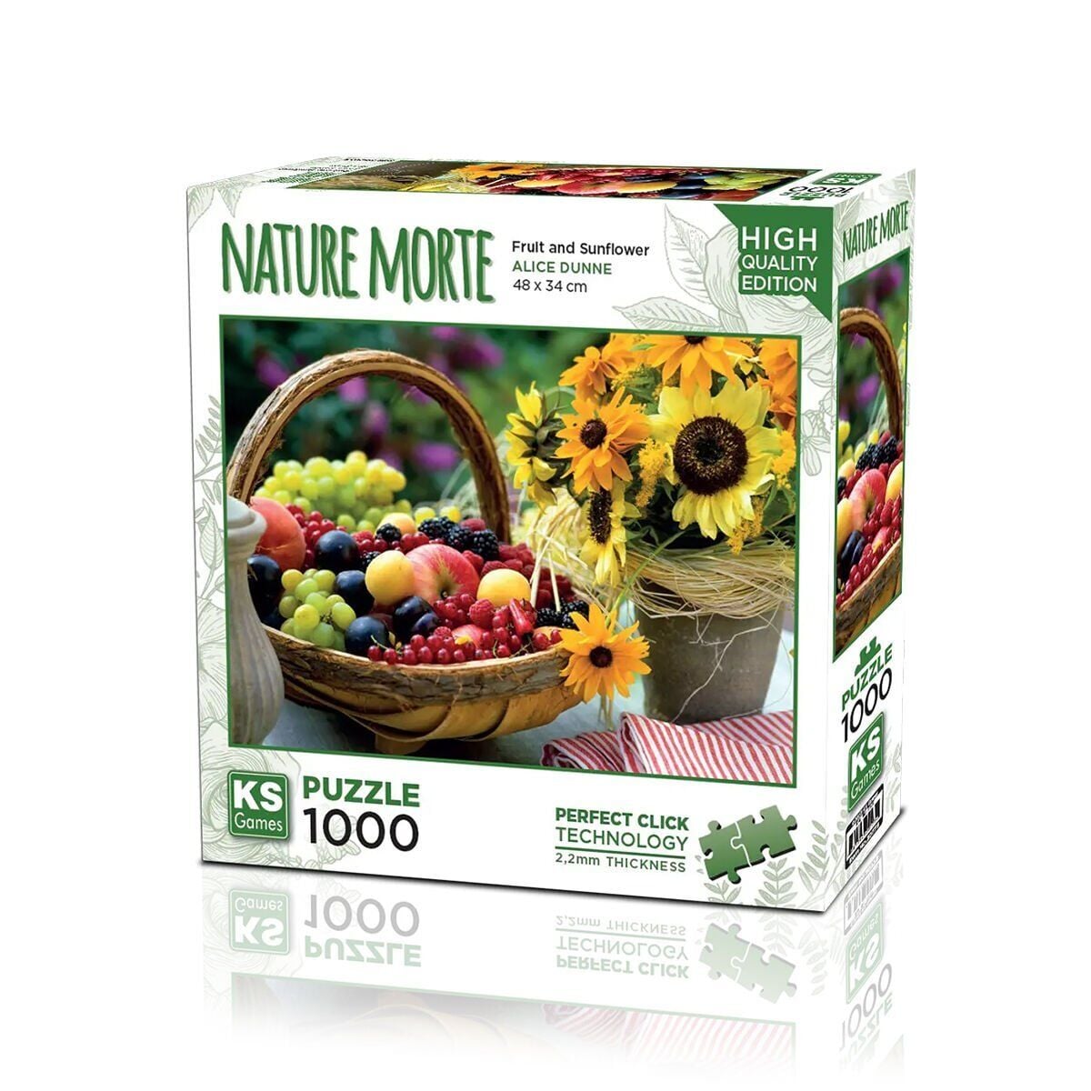 20775 Puzzle 1000 Frui̇t And Sunflower 12227