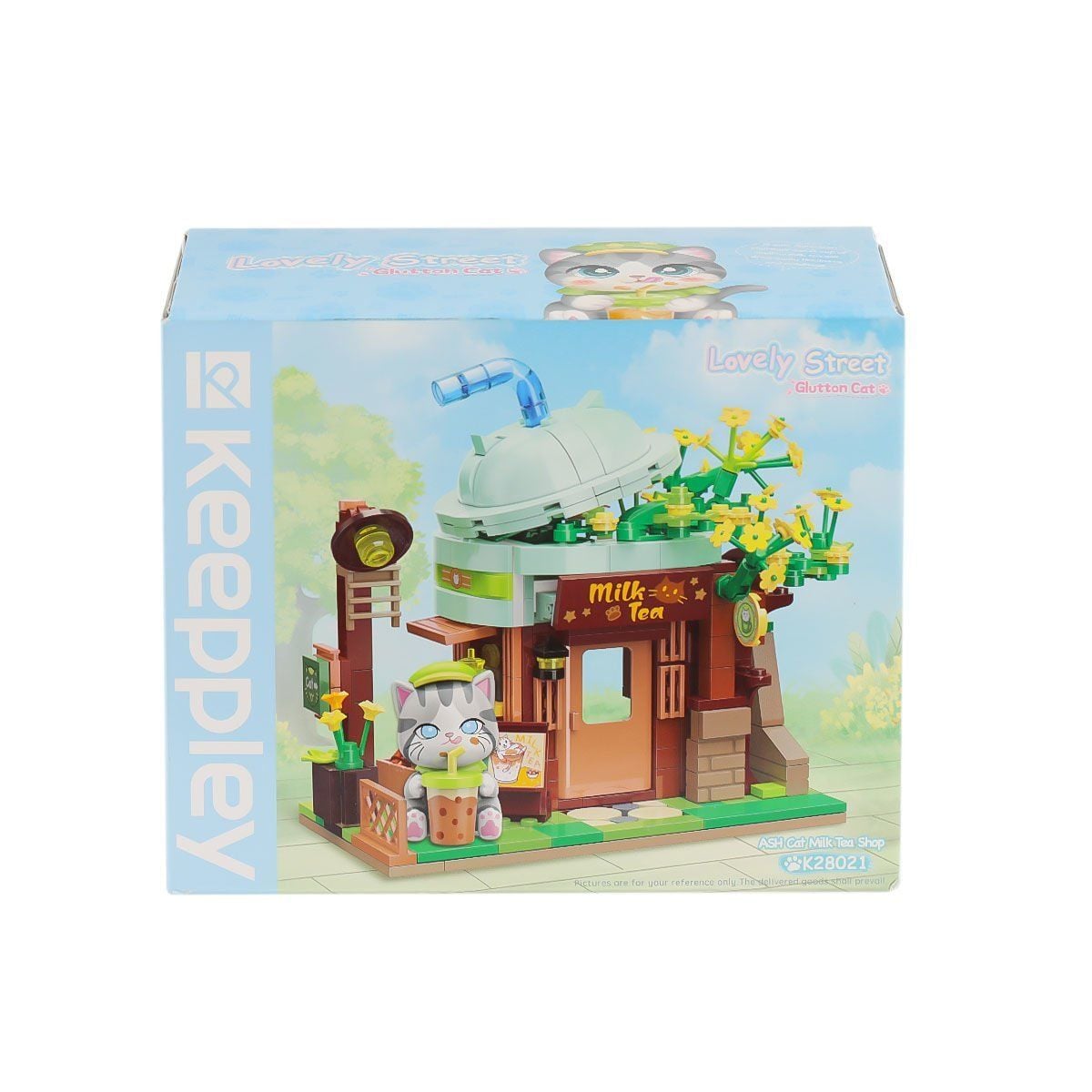 Kp-28021 Keeppley Milk Tea Shop Blok Seti-Vagon Life