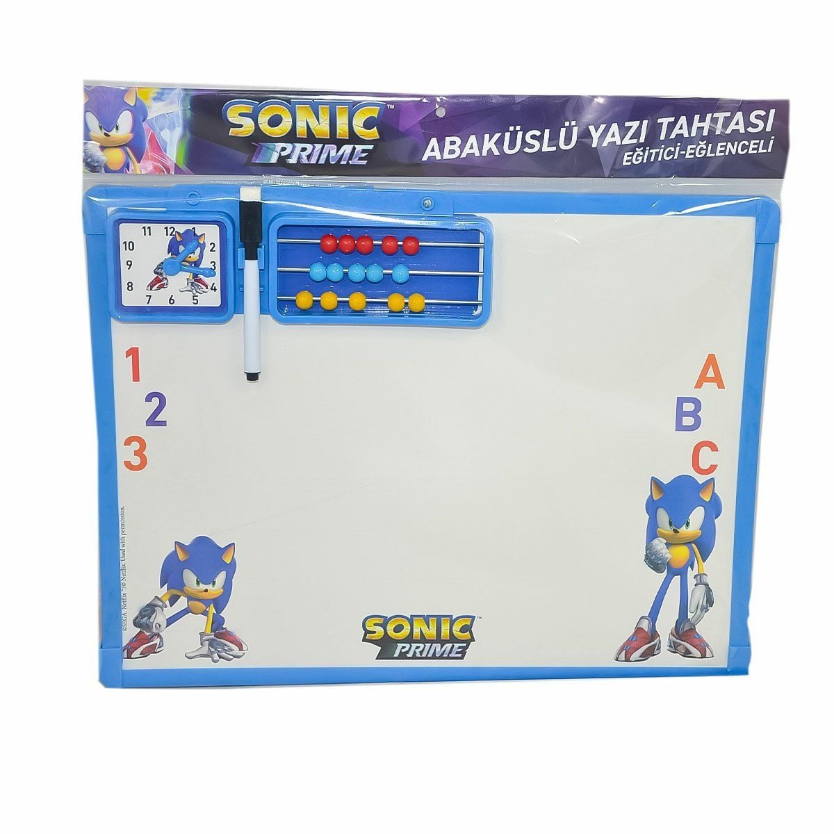 So7860 Sonıc Abaküslü Yazı Tahtası