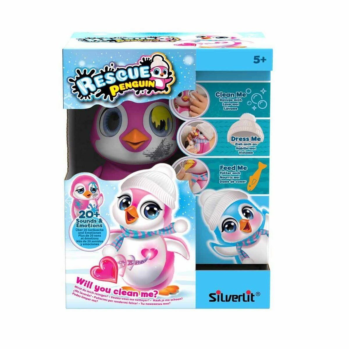 Sil 88651 Silverlit Rescue Penguen Pembe