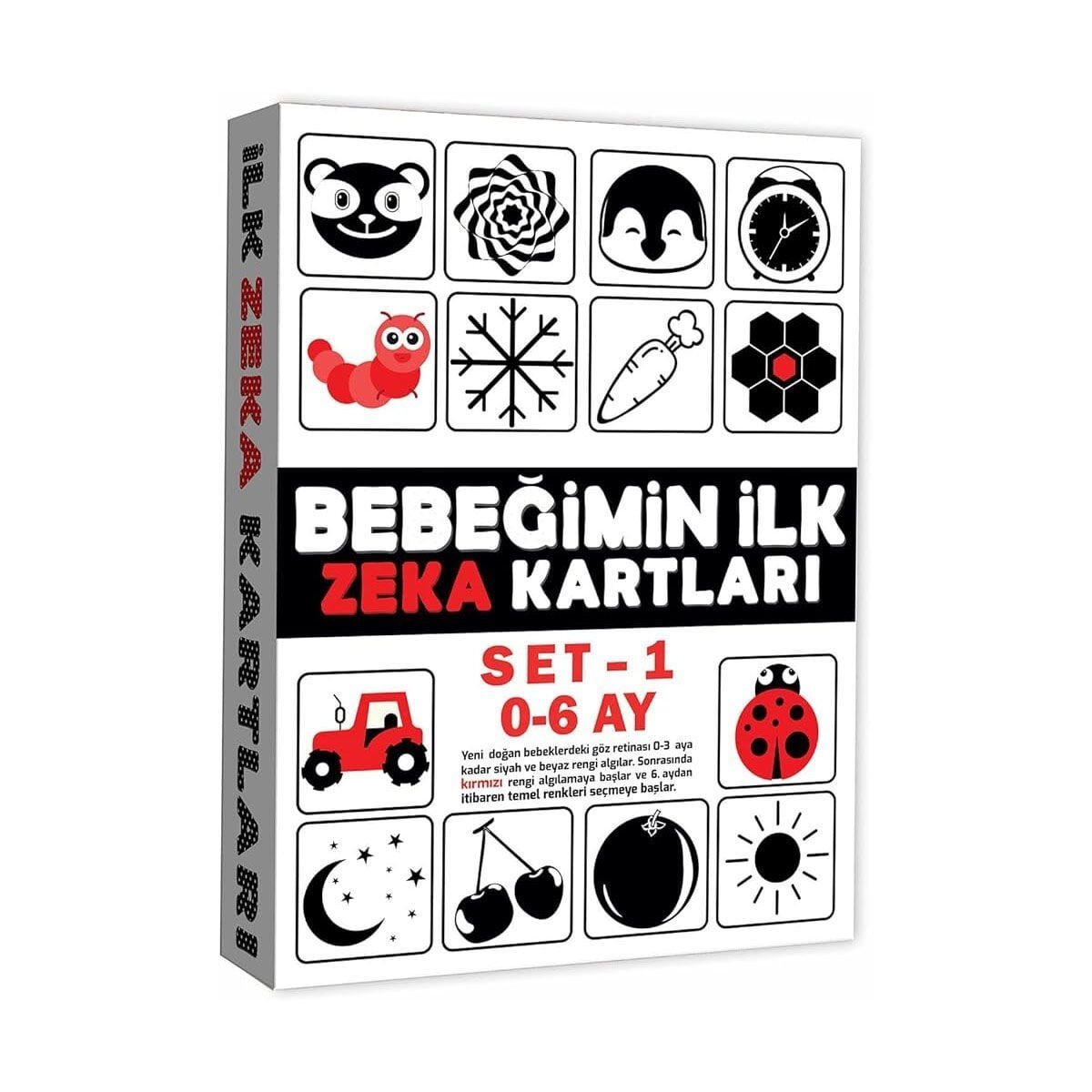 2199 Eği̇ti̇ci̇ Kartlar 0-6 Ay Zeka Kartlari