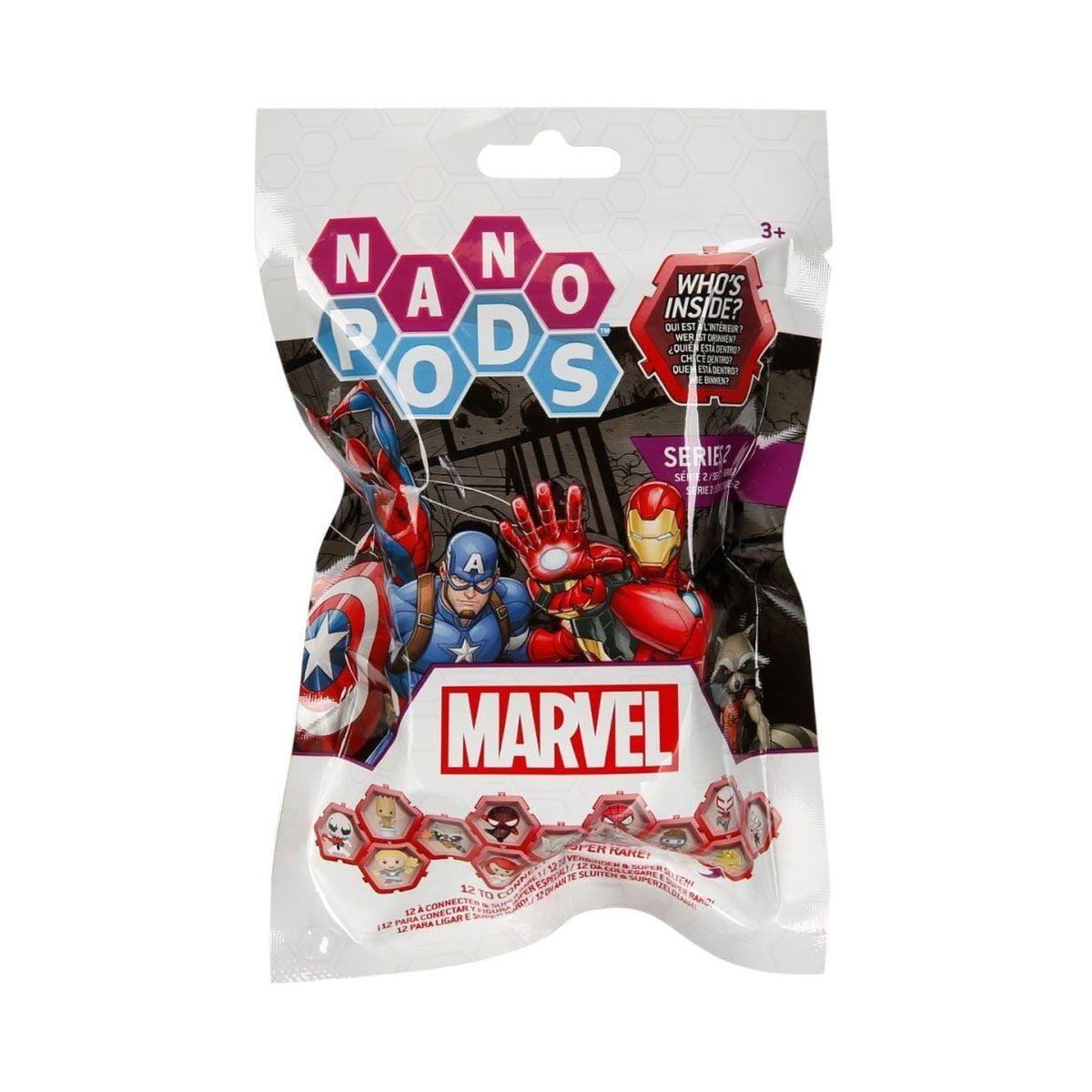402786 Marvel Figür Nano Kapsül Sürpriz Paket-Sunman