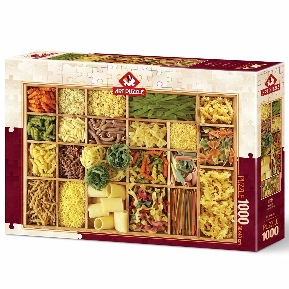 5235 Makarnalar 1000 Parça- Art Puzzle