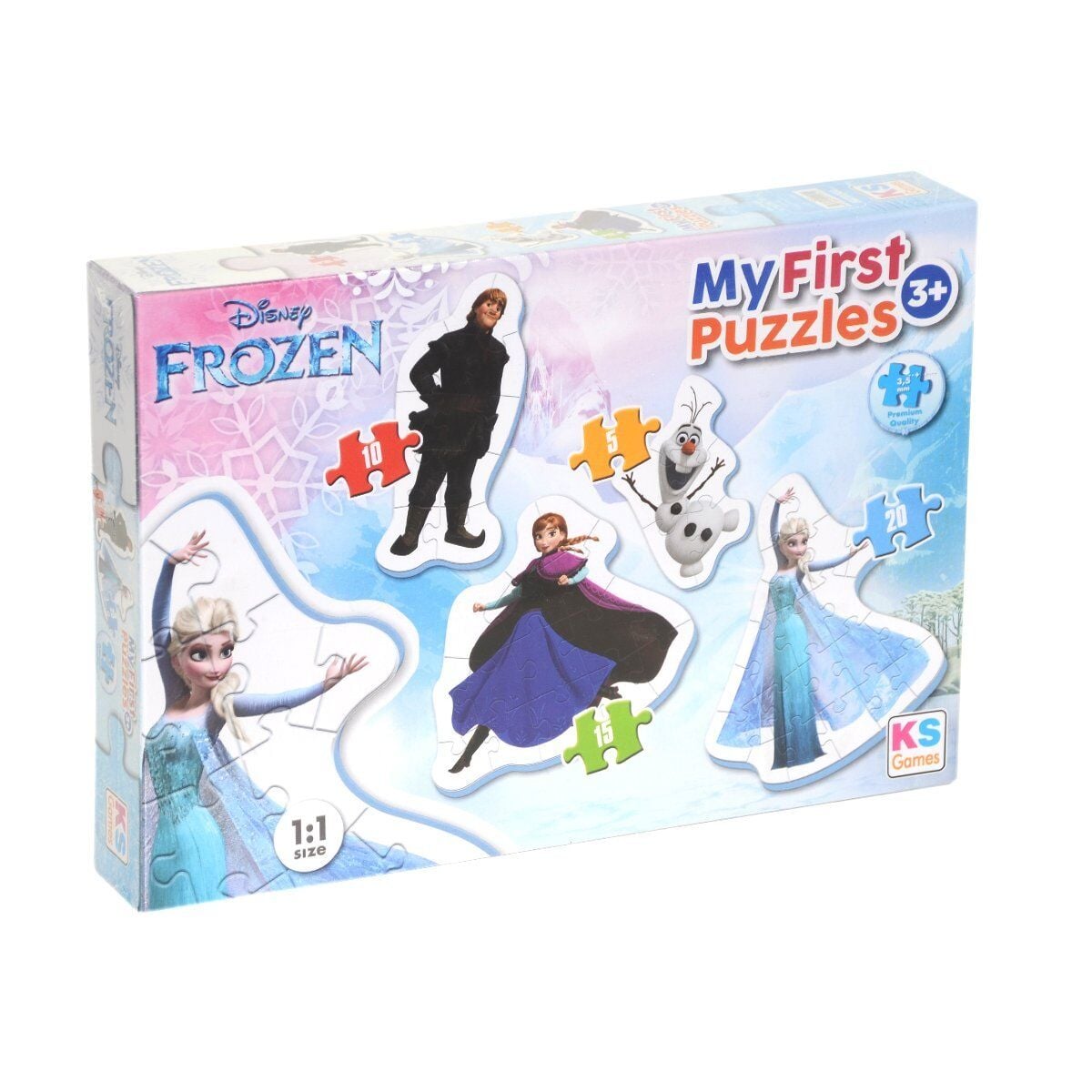 Frz10304 Frozen My First Puzzles 4 In 1