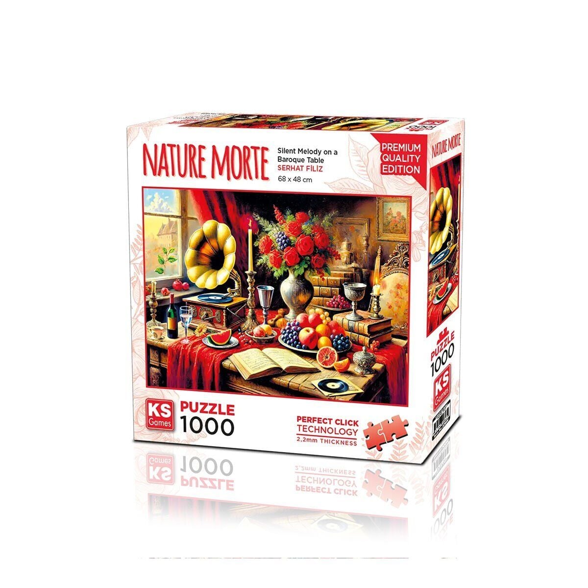 20846 Puzzle 1000 Silent Melody On A Baroque Table