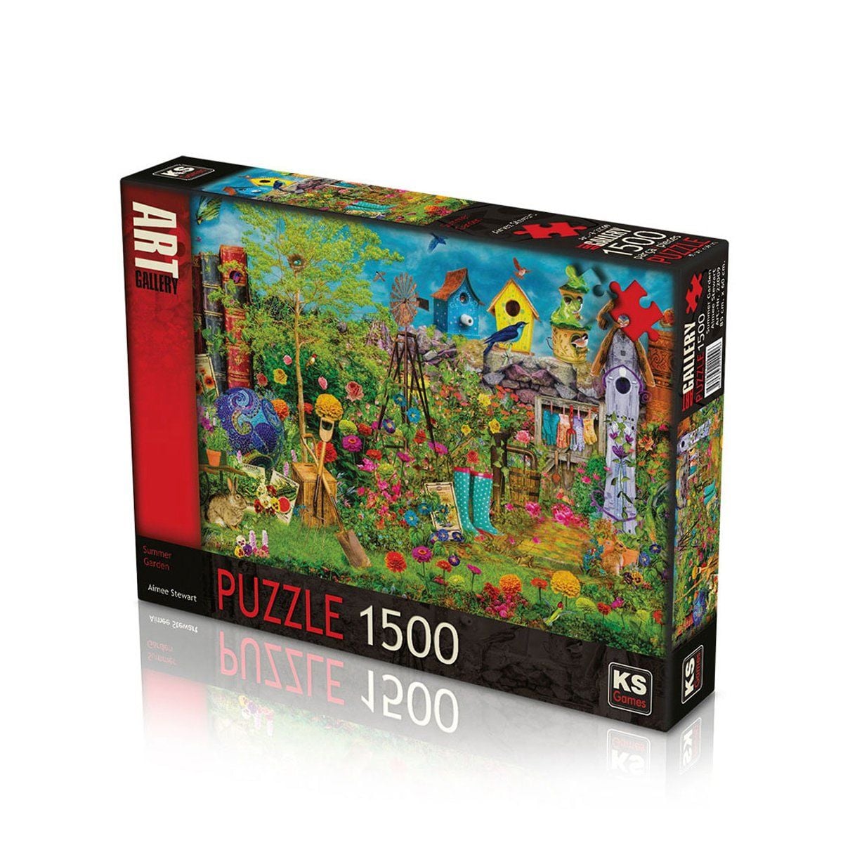 22009 Yaz Bahçesi Aimee Stewart 1500 Parça Art Gallery Puzzle-Ks Puzzle