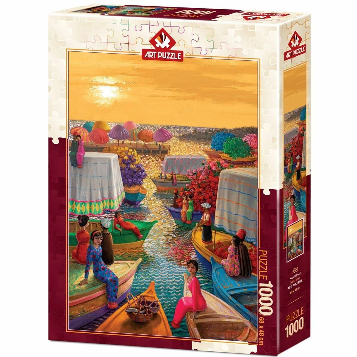 5238 Çiçek Limanı 1000 Parça- Art Puzzle