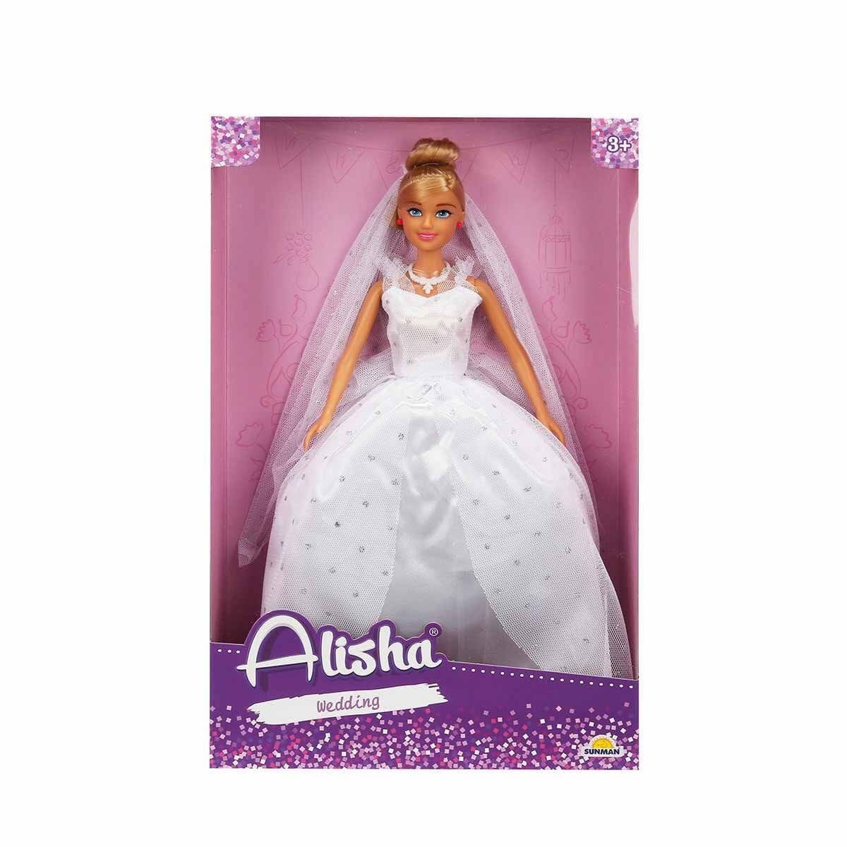 3381 Sun-Rst-Sis-Gelinlikli Manken Bebek Alisha 29 Cm - Sunman