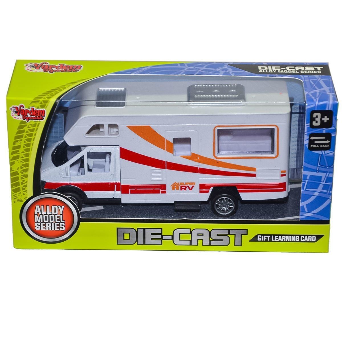 Xfd889-311 Kutulu Çek Bırak Die-Cast Karavan- Vardem Oyuncak