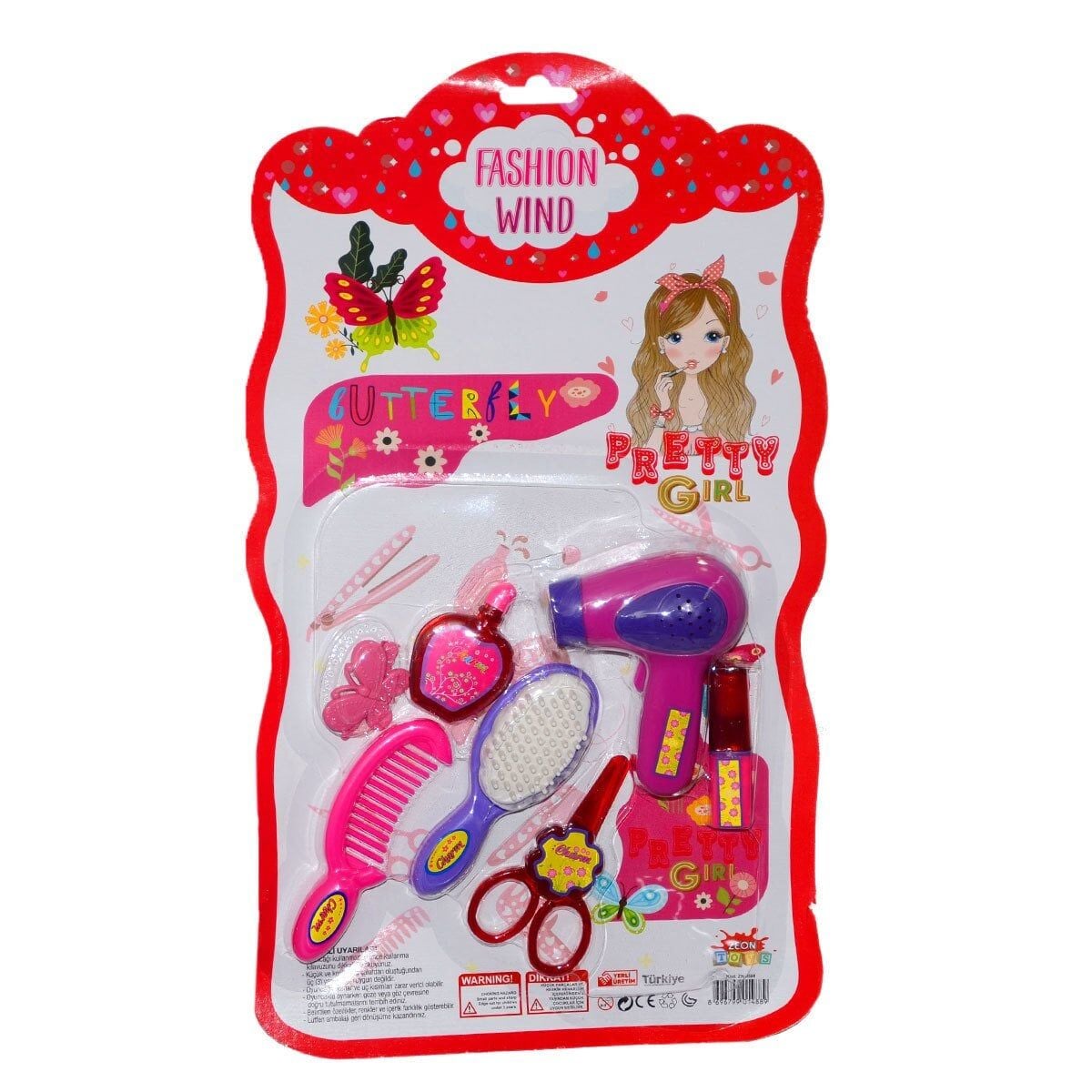 Zn-0598 Kartela Güzellik Seti-Zeon