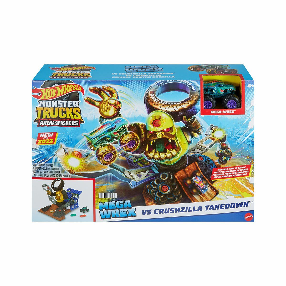 Hpn71 Hot Wheels Monster Trucks Arenada Şampiyonluk Mücadelesi Oyun Seti