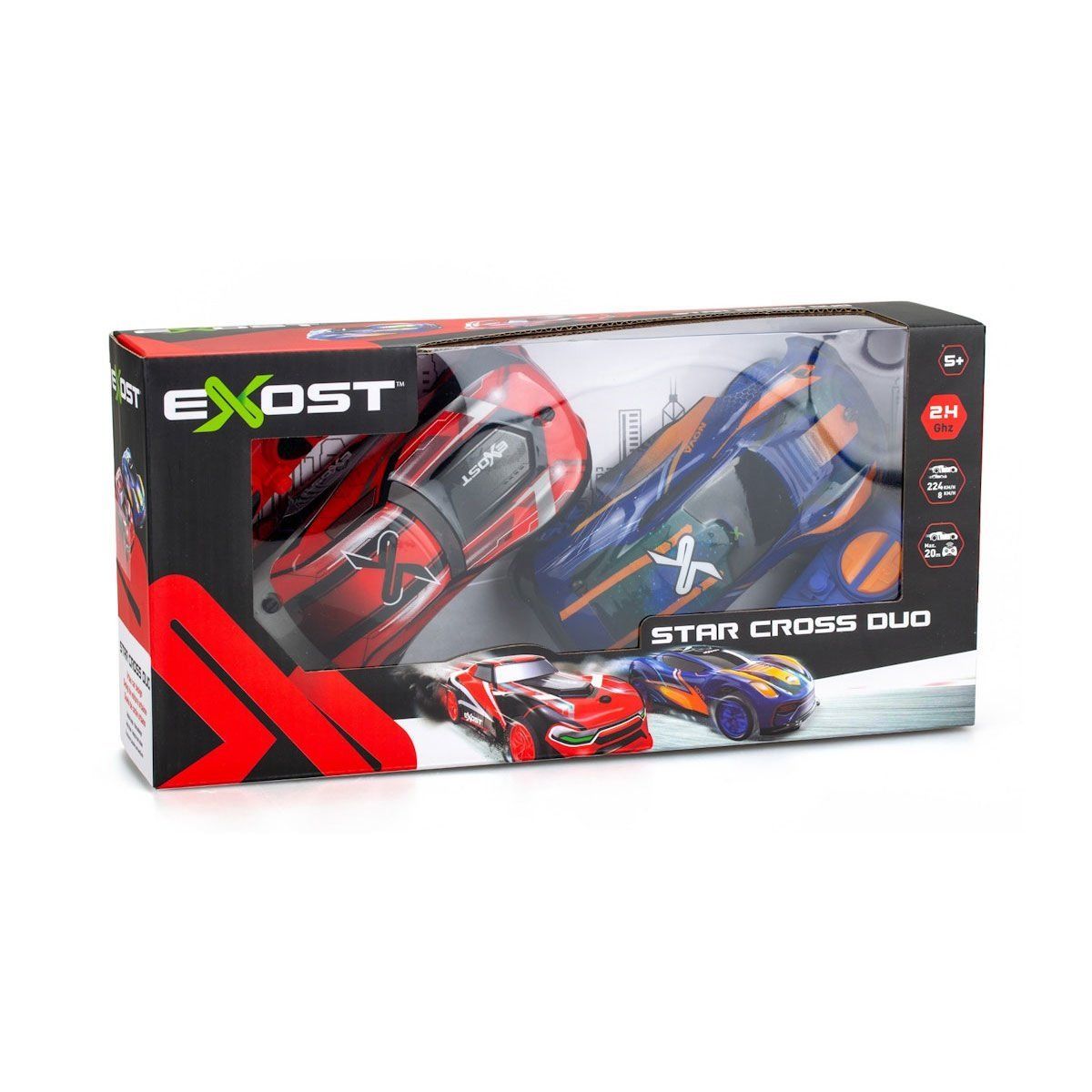 Sil 20647 Silverlit Exost Star Series Kumandalı Yarış Seti-Necotoys