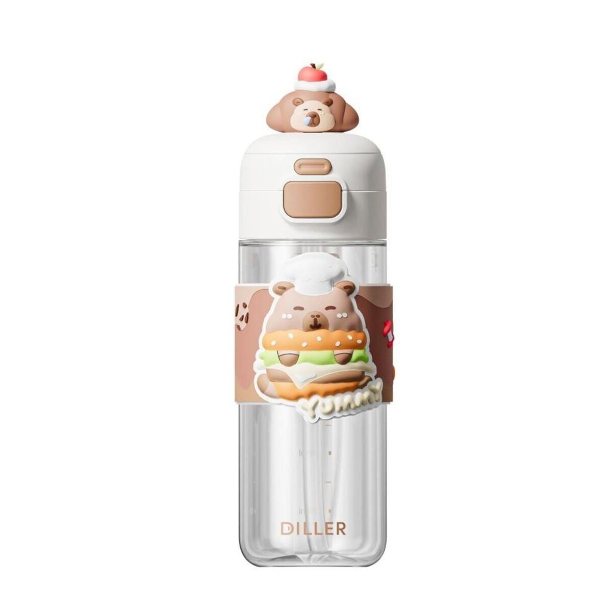D2551 Diller 600 Ml Boyun Askili Tritan Su Matarasi