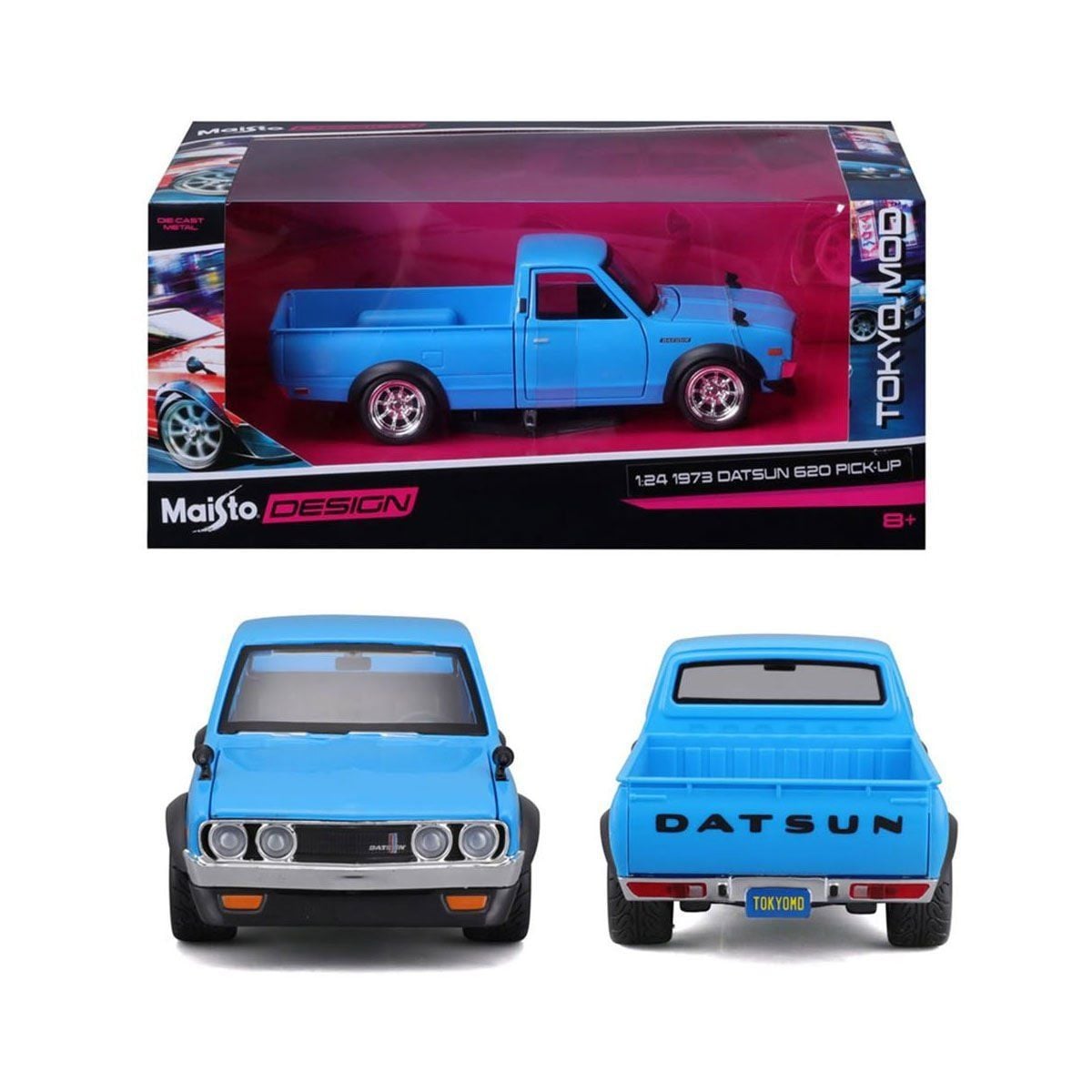 May 32528 1973 Datsun 620 Pick Up 1:24 Model Araba-Necotoys