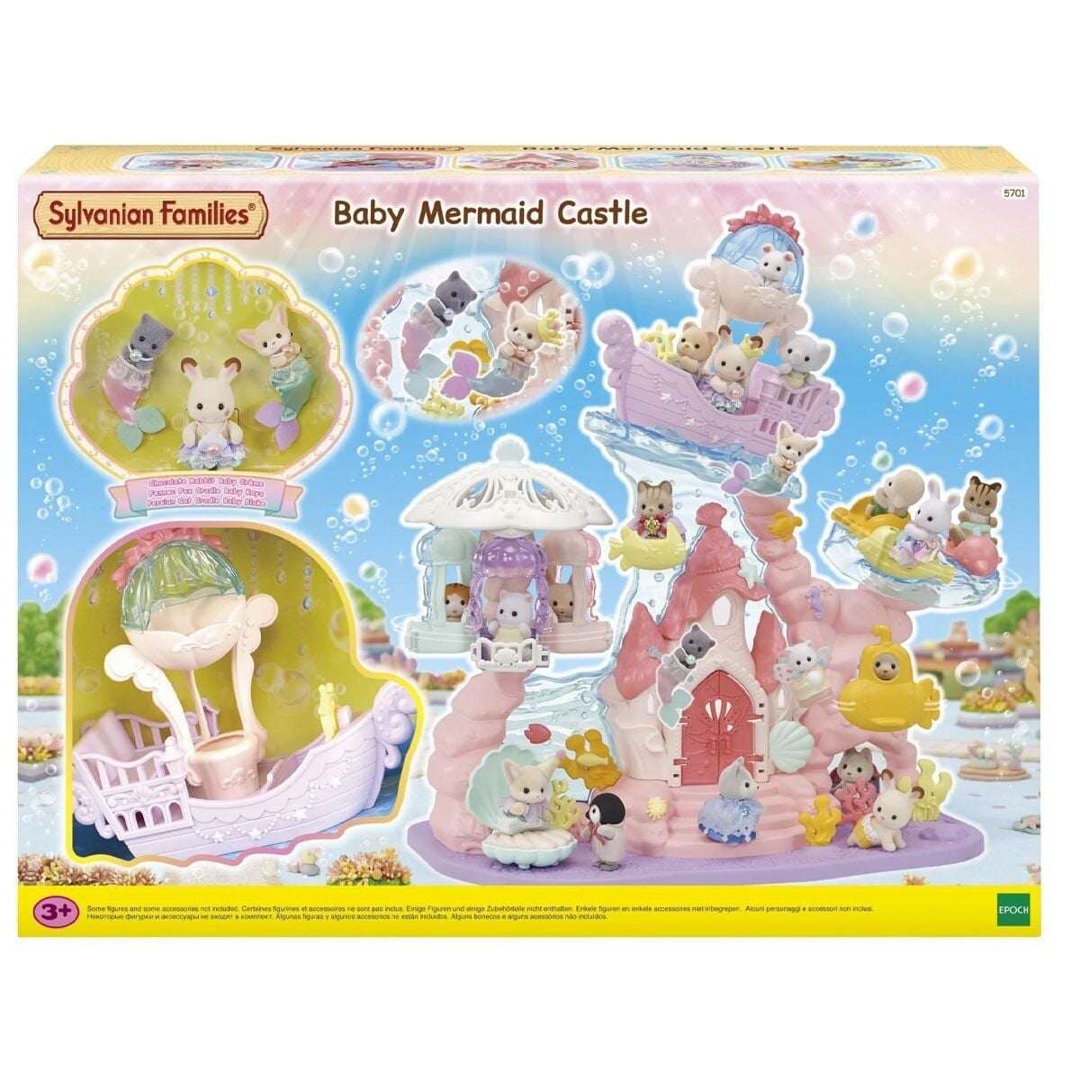 5701 Sylvanian Families Bebek Denizkızı Şatosu +3 Yaş