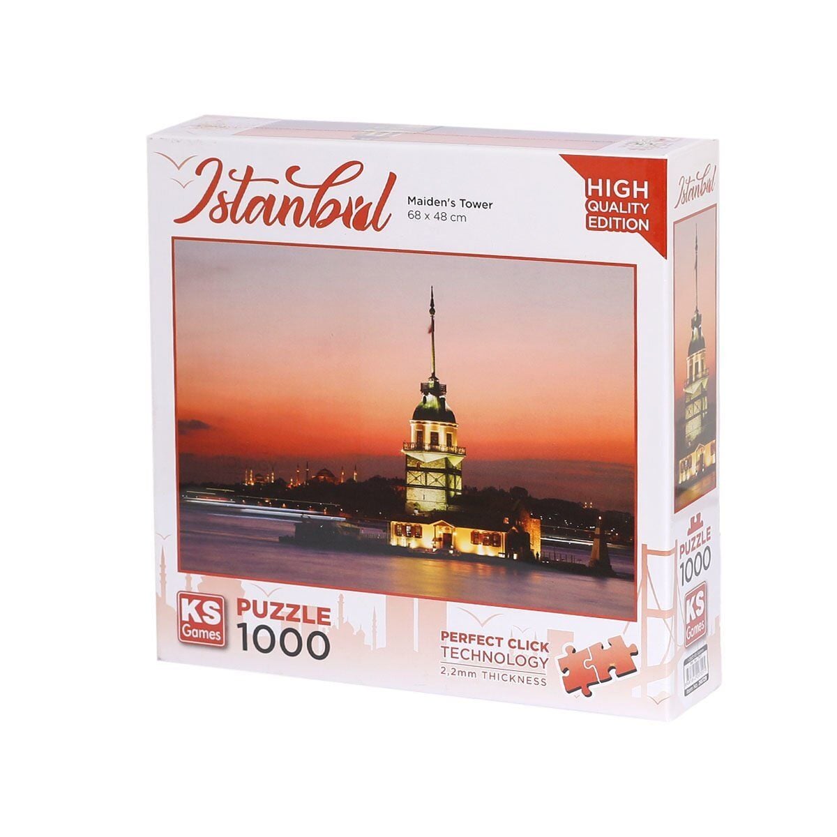 20729 Kız Kulesi Gün Batımı 1000 Parça Puzzle-Ks Puzzle