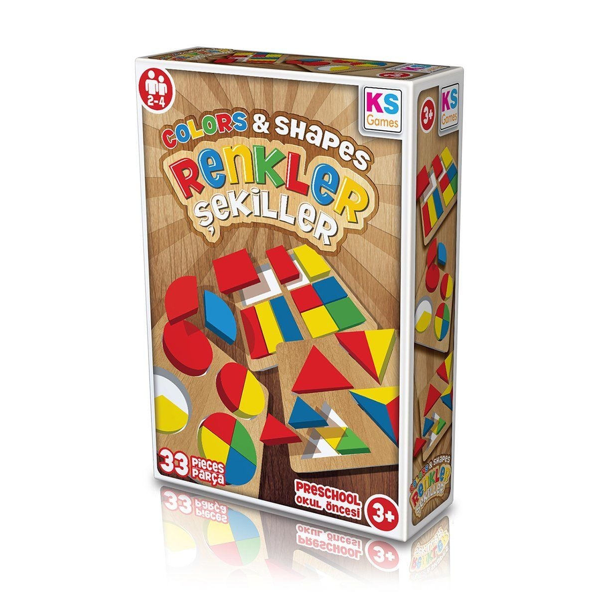 Rs240 Ks, Renkler- Şekiller- Colors & Shapes / +3 Yaş