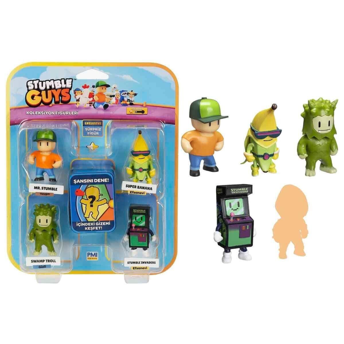 Pmi Sg2240 Stumble Guys Figür Seti 5Li-Necotoys